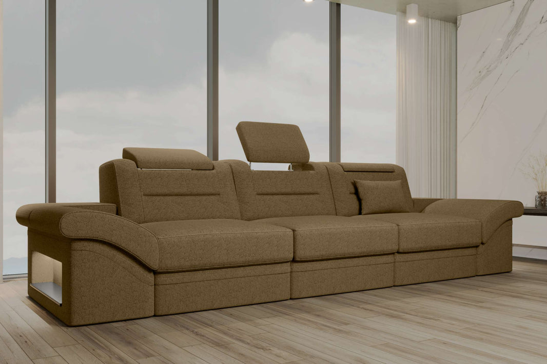 Couch Monza 3 Sitzer Stoffsofa