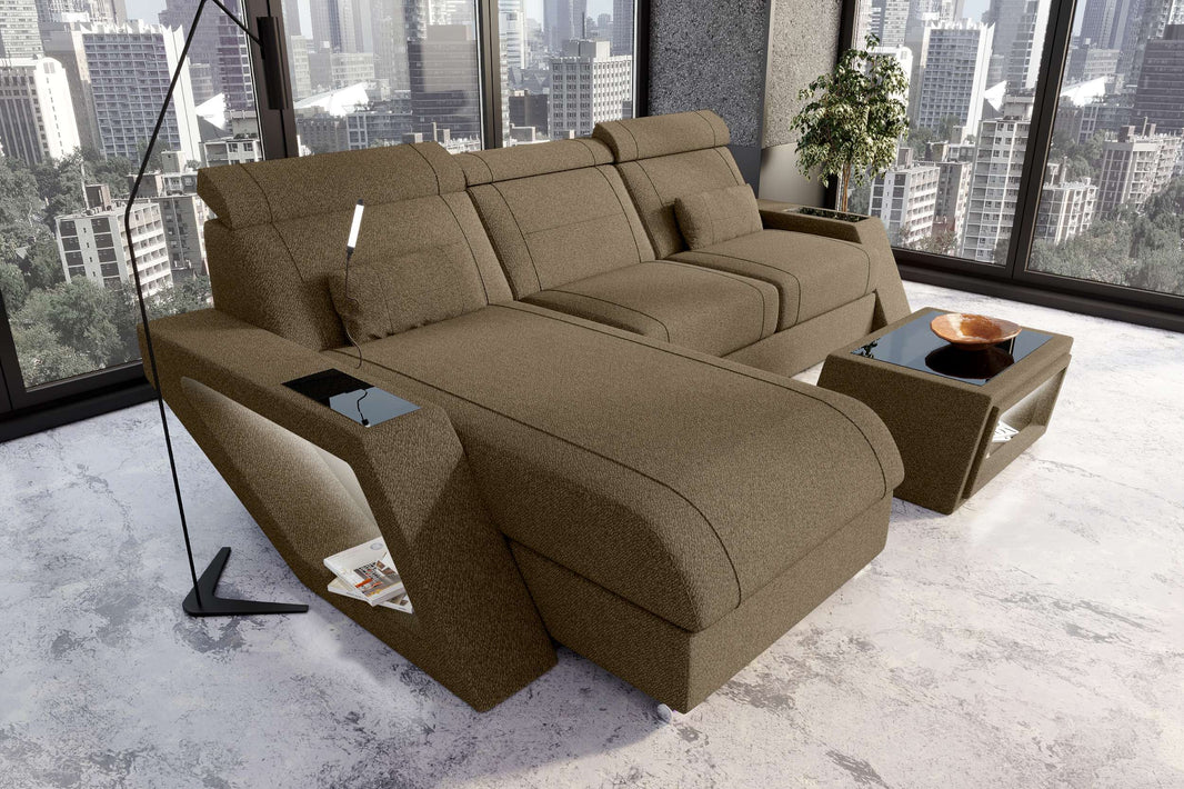 Ecksofa Catania L Form Stoffsofa