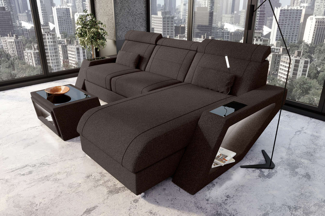 Ecksofa Catania L Form Stoffsofa