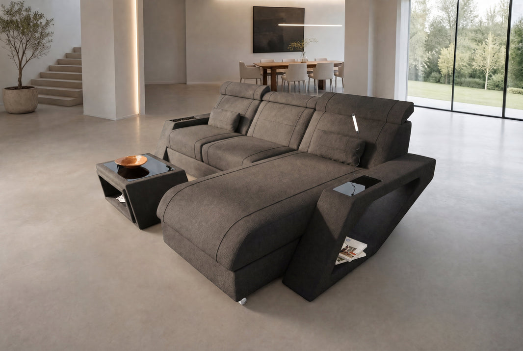 Ecksofa Catania L Form Stoffsofa