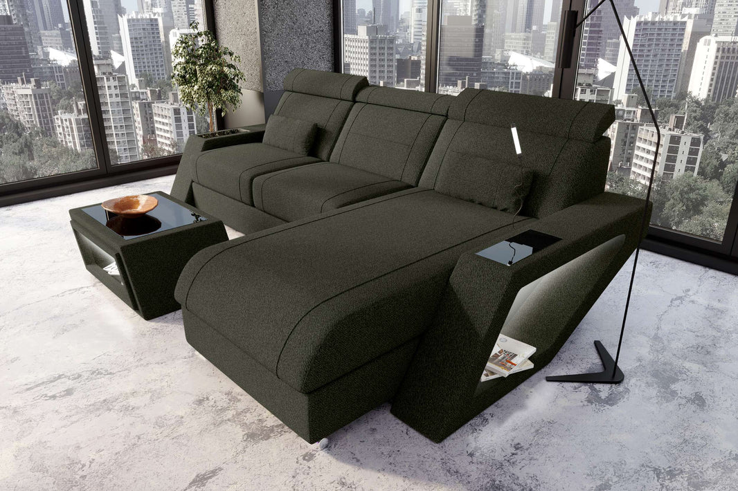 Ecksofa Catania L Form Stoffsofa