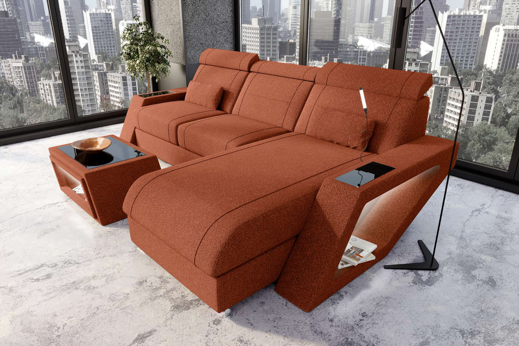 Ecksofa Catania L Form Stoffsofa