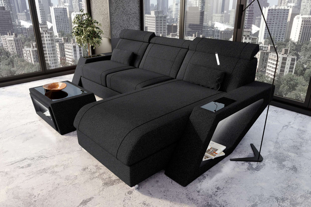 Ecksofa Catania L Form Stoffsofa