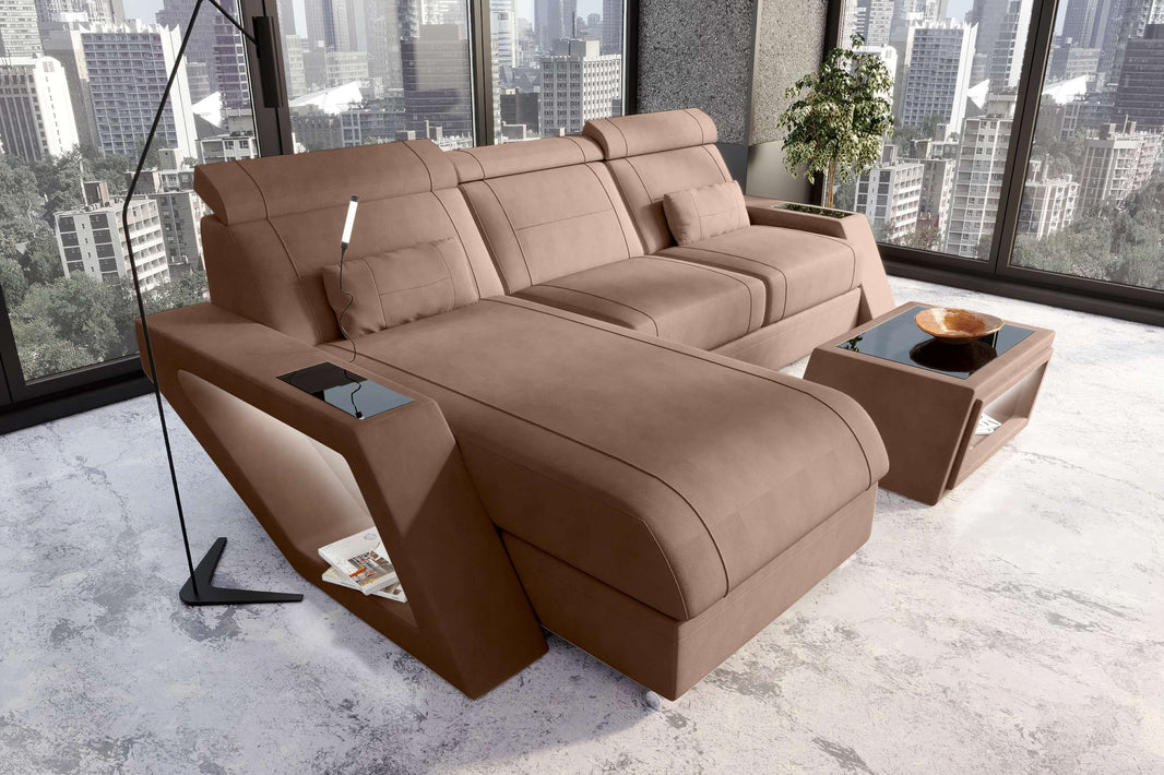 Ecksofa Catania L Form Stoffsofa