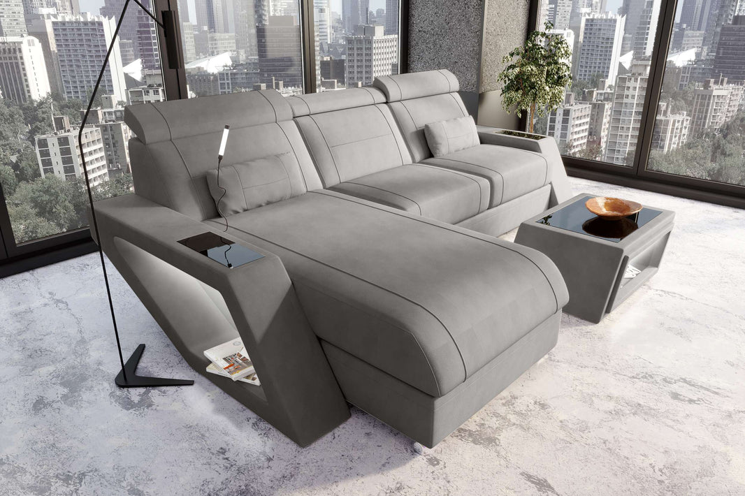 Ecksofa Catania L Form Stoffsofa