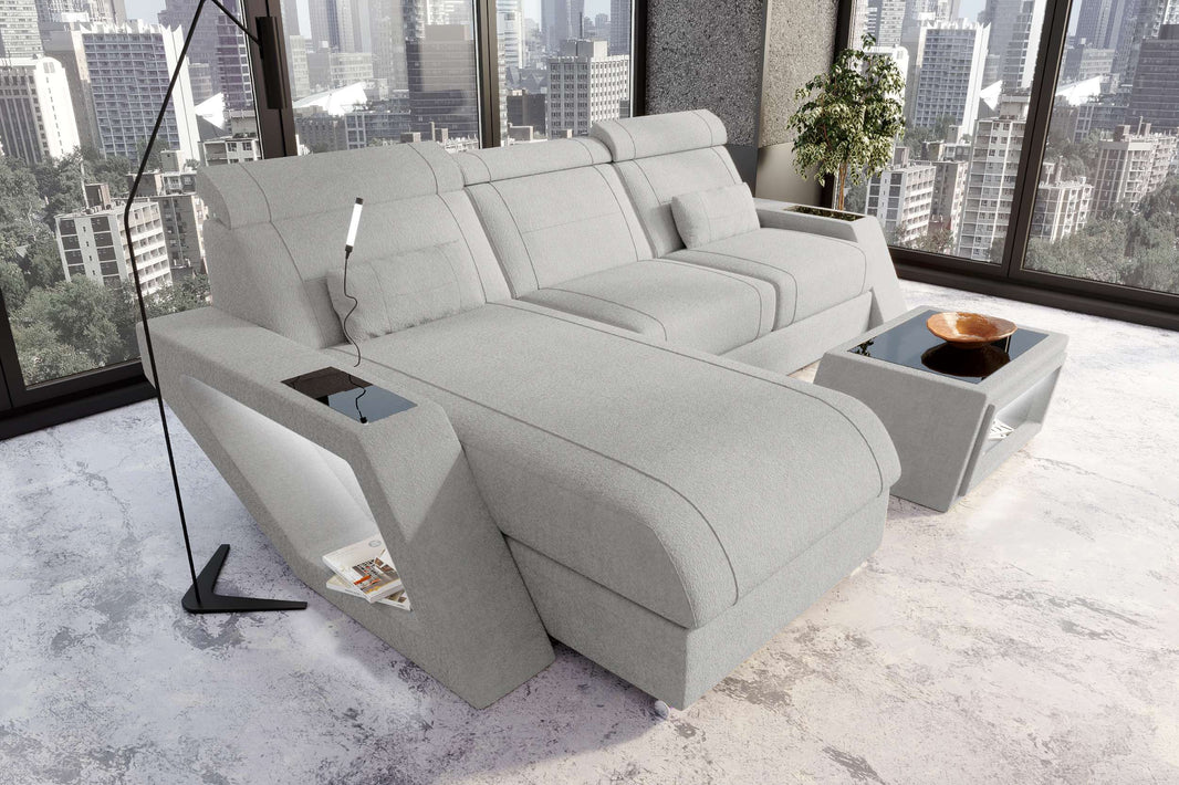 Ecksofa Catania L Form Stoffsofa