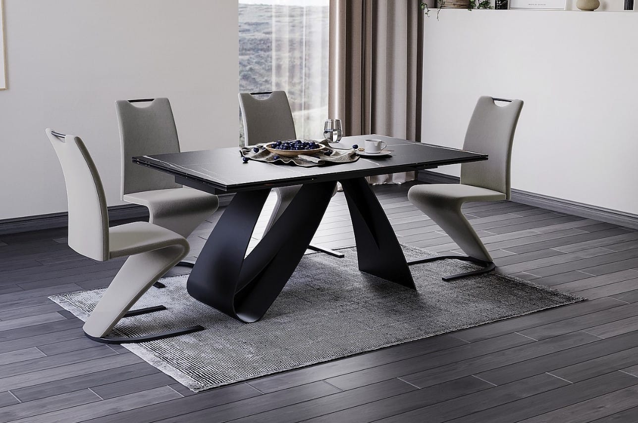 Moderner Esstisch Diuna Design - Ansicht 4
