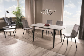 Eleganter Esstisch Apollo Eiche - Ansicht 6