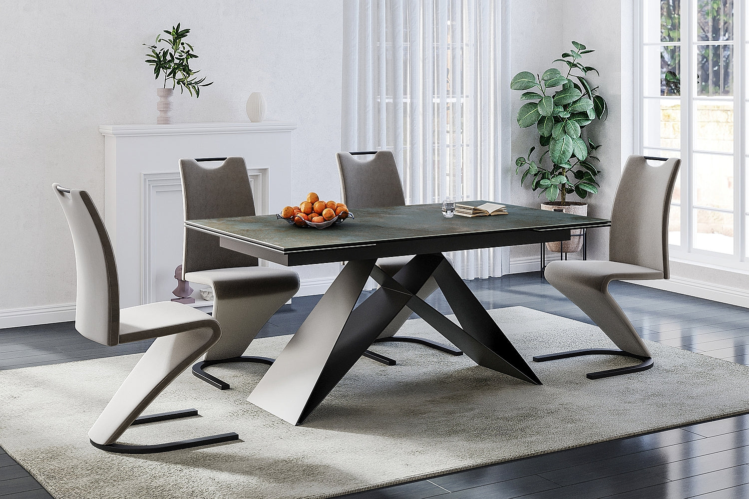 Moderner Esstisch Westin Ossido