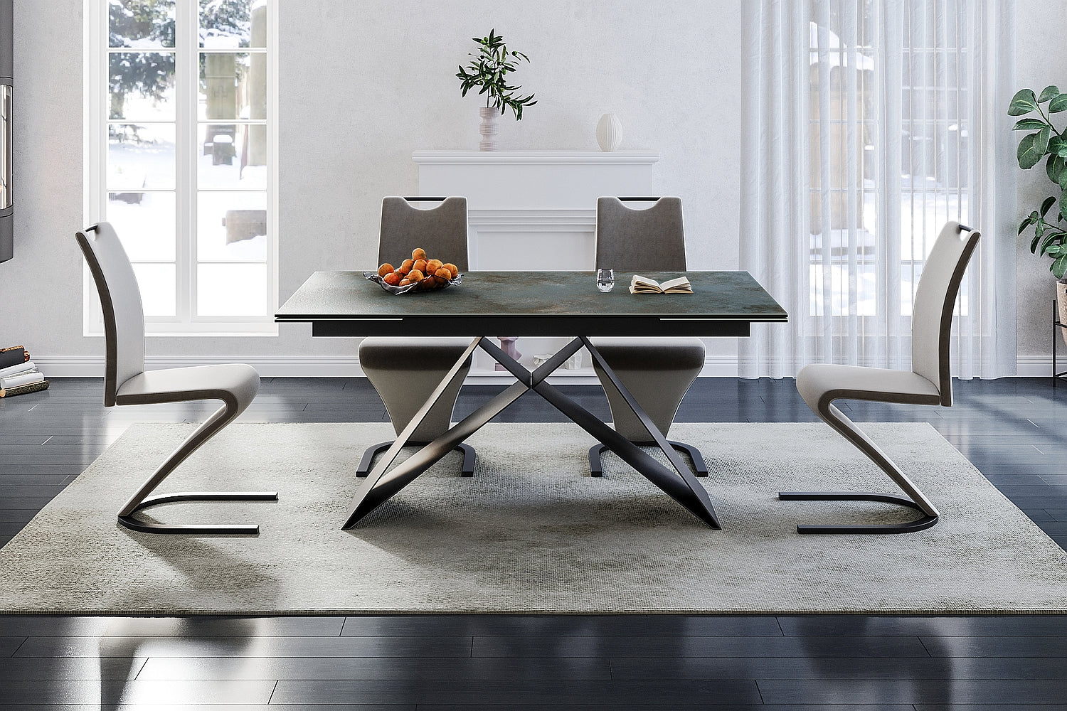 Moderner Esstisch Westin Ossido