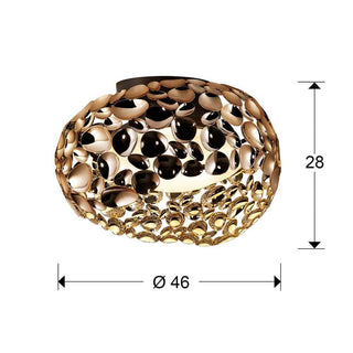 Deckenlampe Narisa Chrom – Modern und Elegant für Wohnzimmer - Bild 2