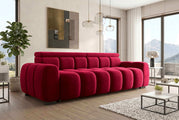Bigsofa Santorin im Samt Stoffbezug