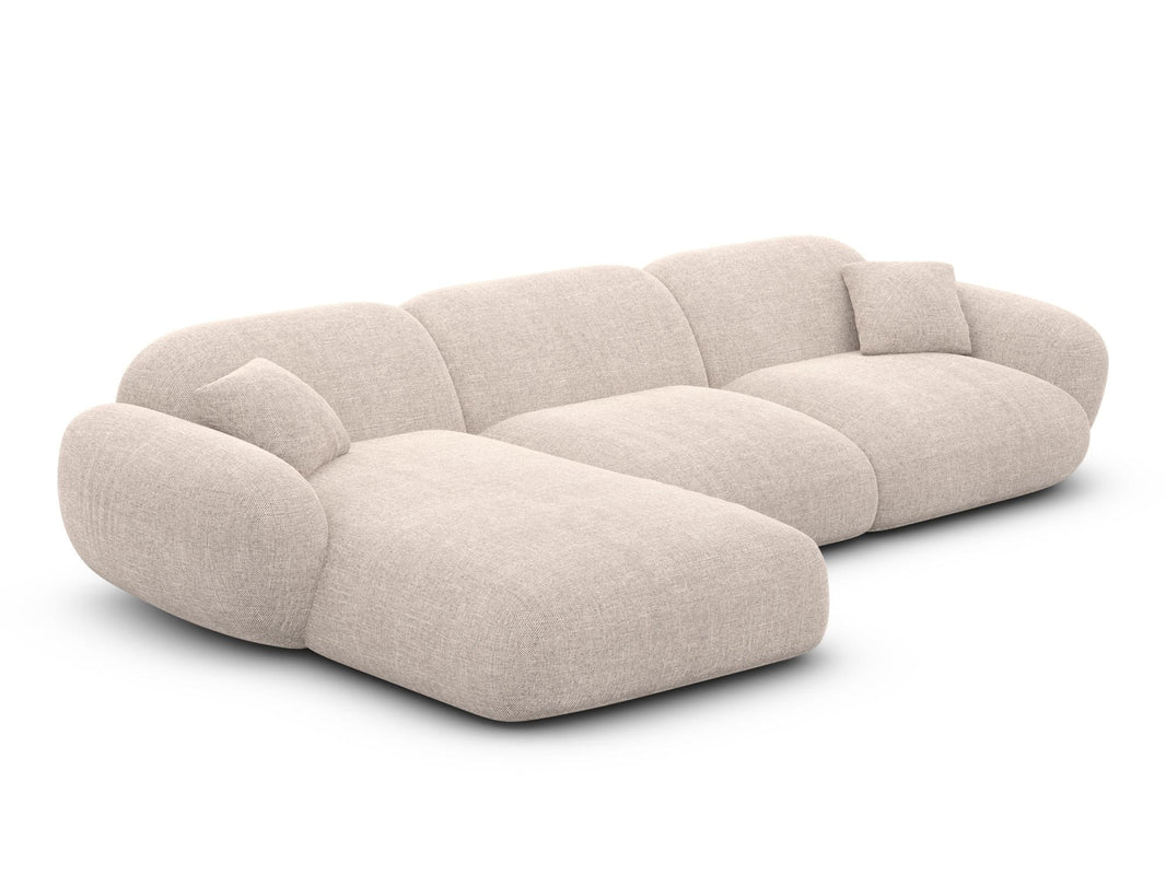 Ecksofa Alcazar L-Form aus Stoff Kurz