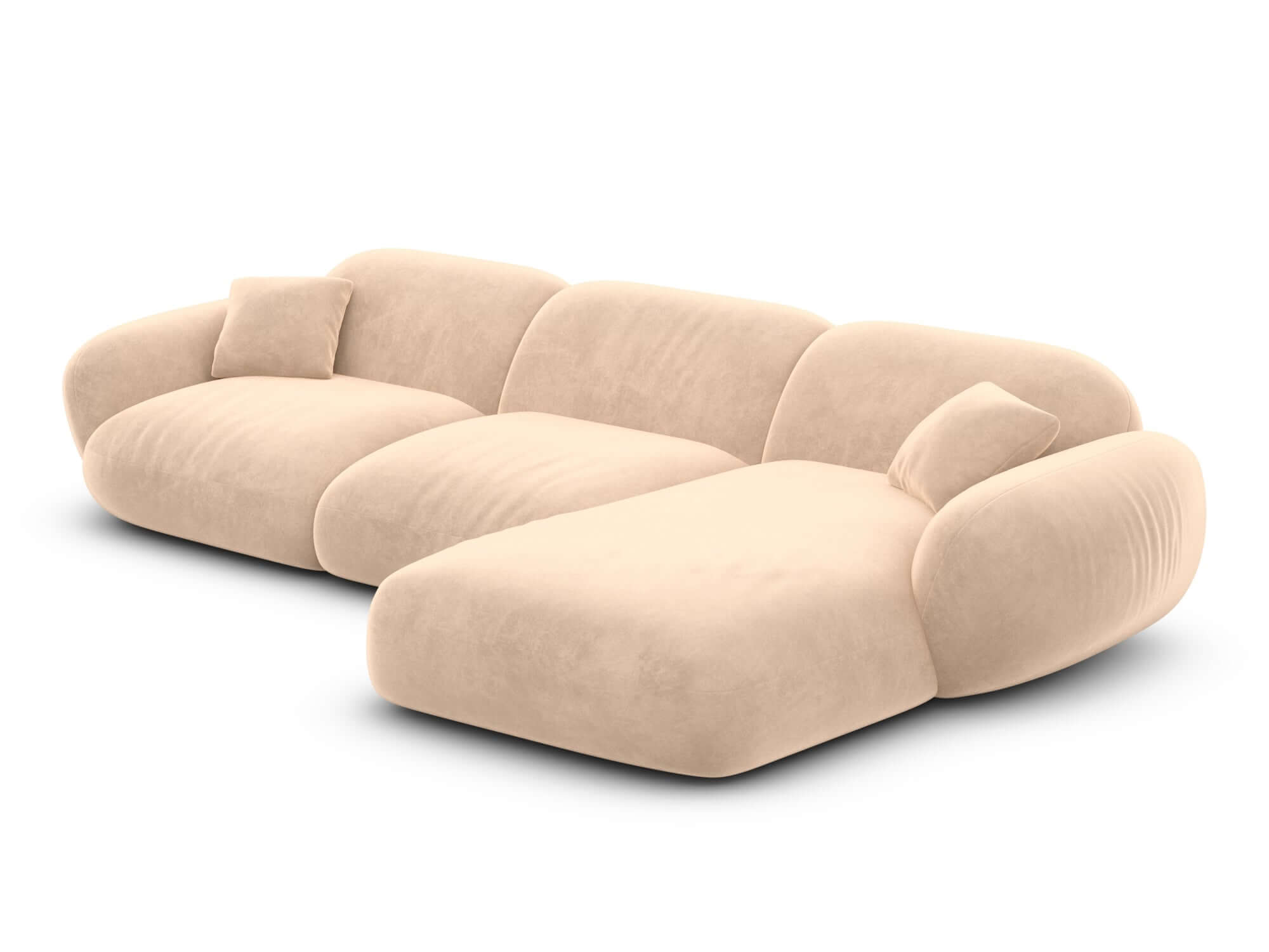 Polster Ecksofa Alcazar L Form kurz
