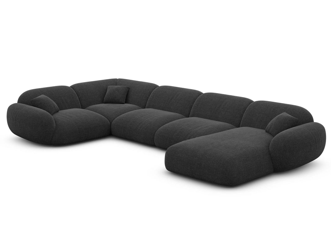 XL Stoff Wohnlandschaft Alcazar U-Form