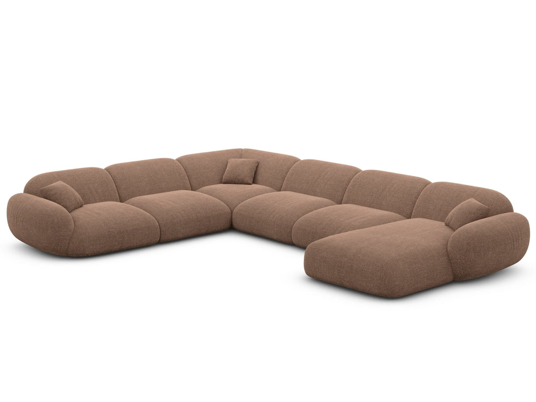 Wohnlandschaft Alcazar XXL U-Form in Stoff