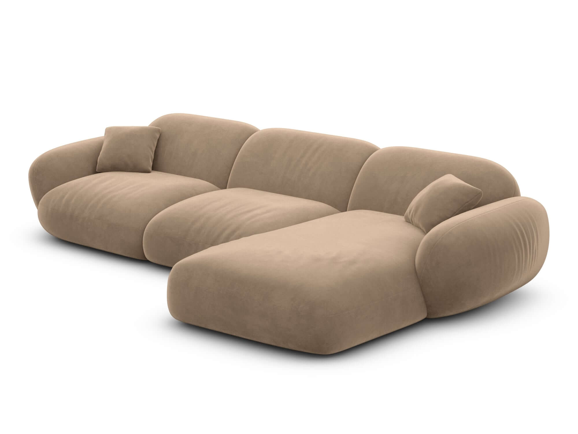 Polster Ecksofa Alcazar L Form kurz