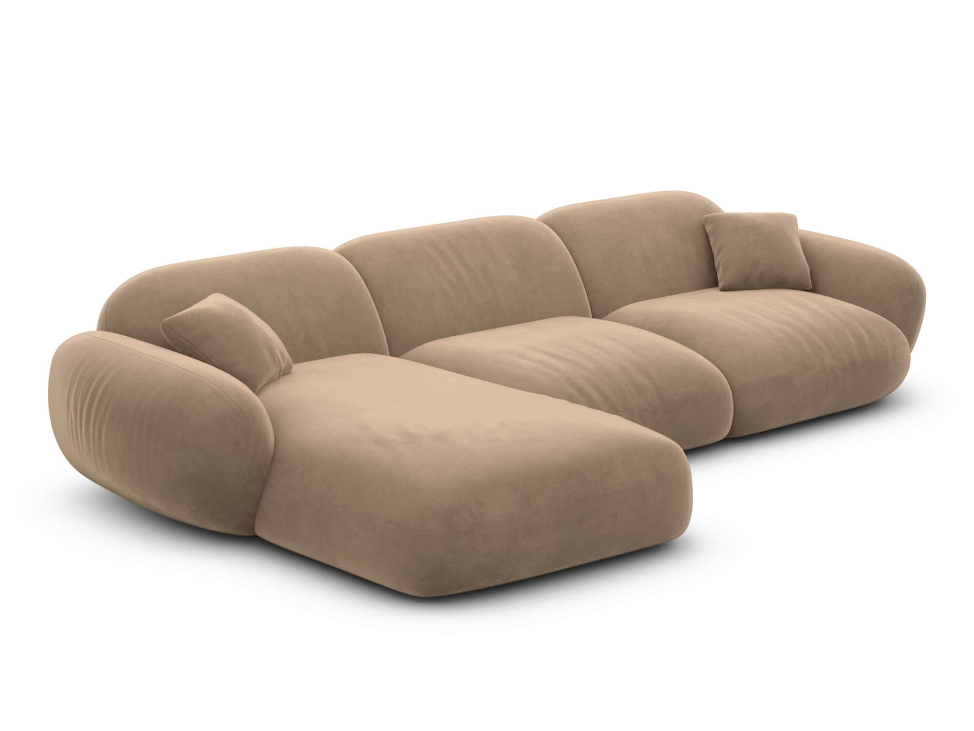 Polster Ecksofa Alcazar L Form kurz