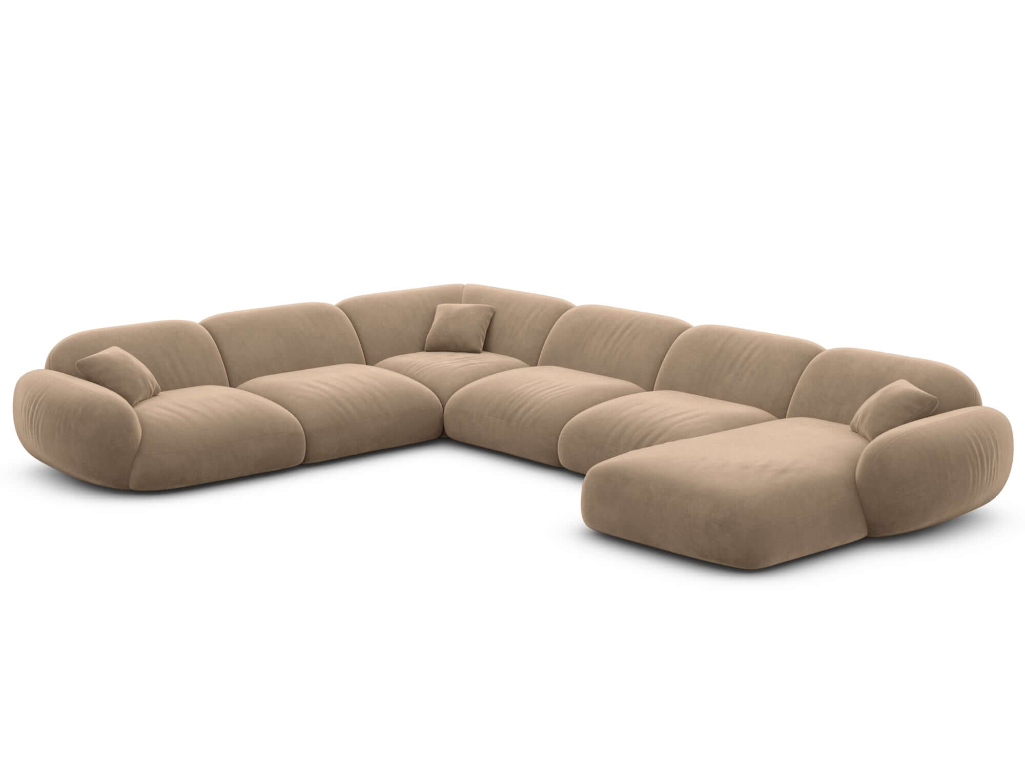 Polster Wohnlandschaft Alcazar XXL U-Form