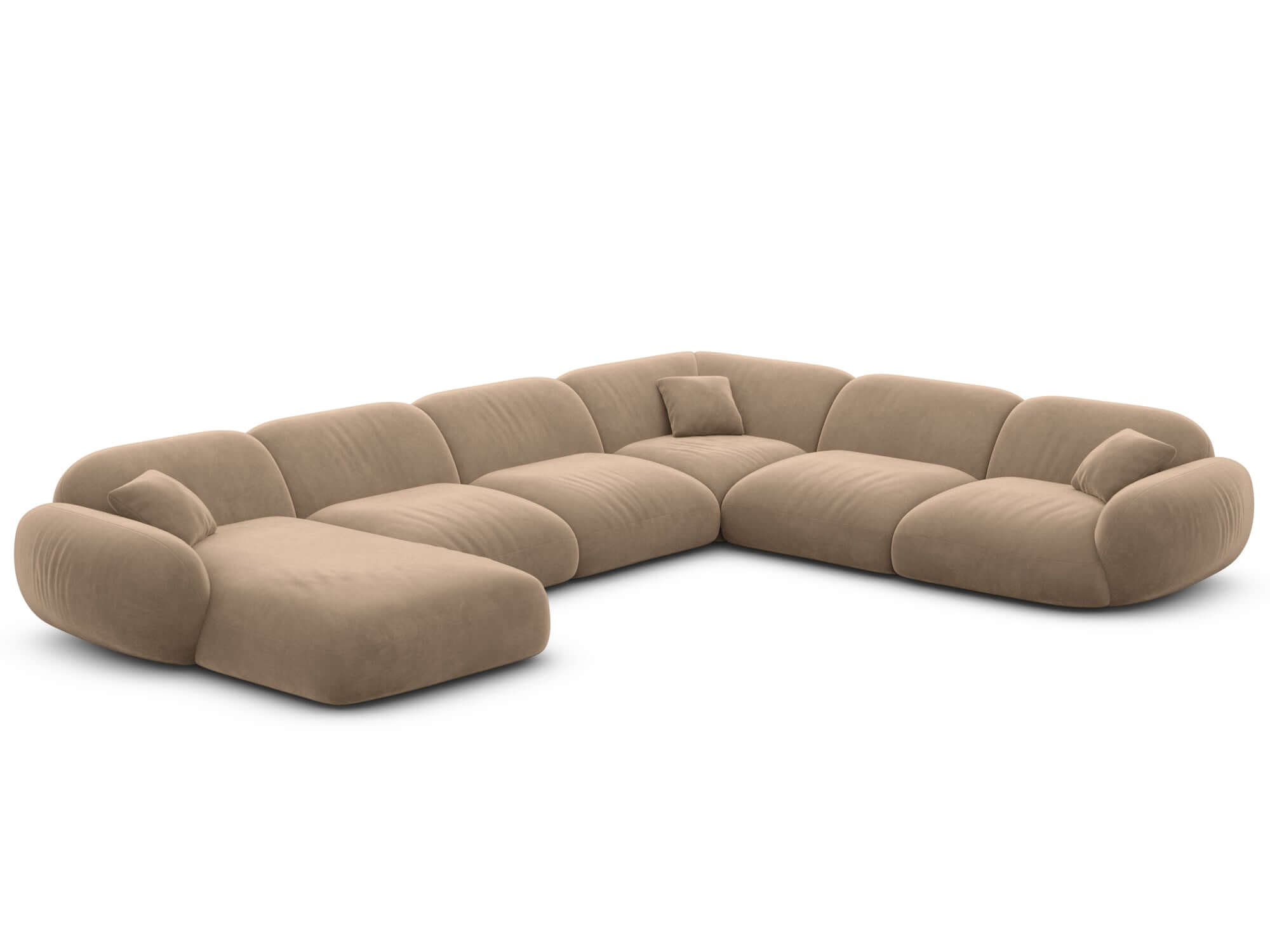Polster Wohnlandschaft Alcazar XXL U-Form