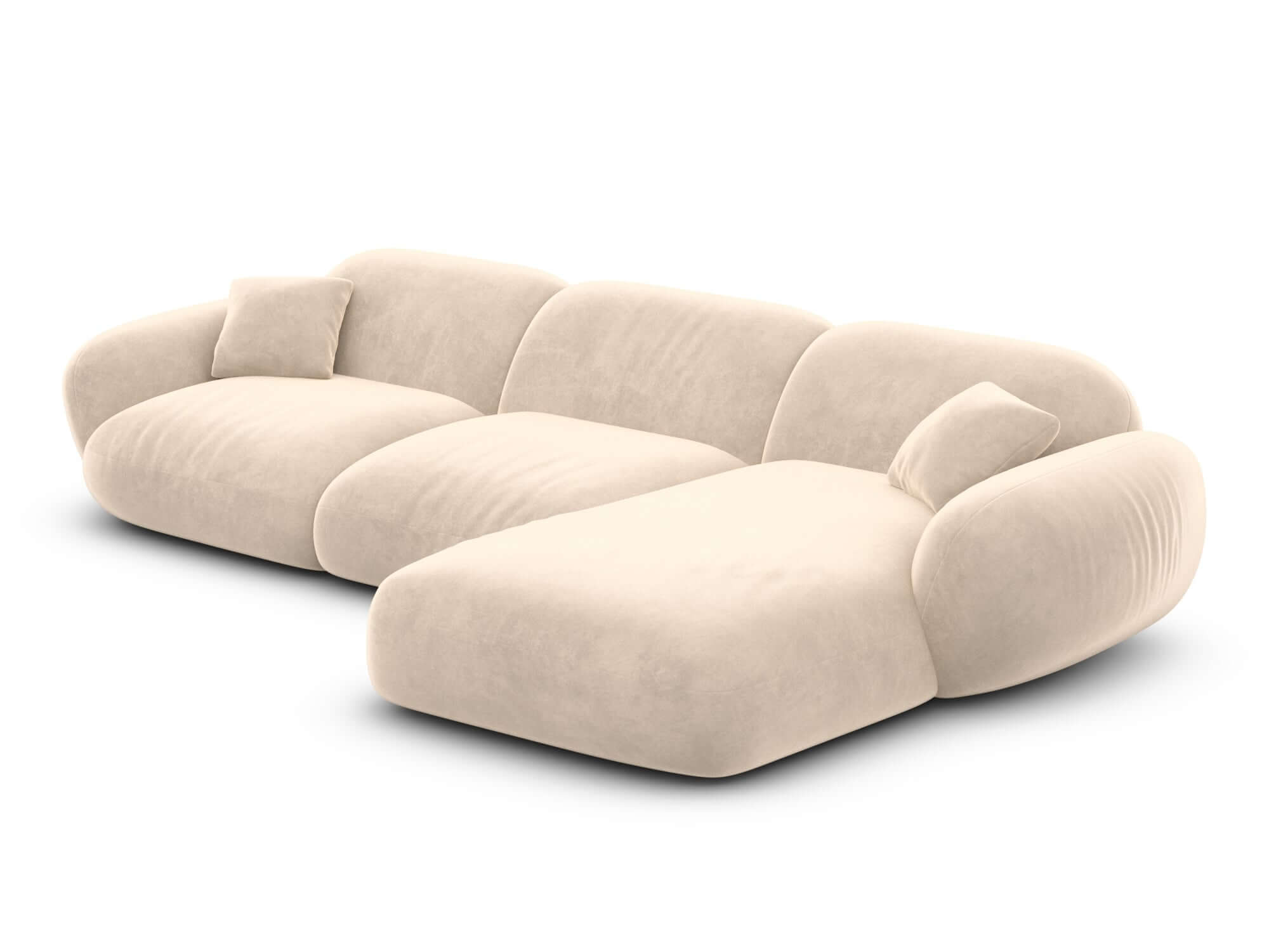 Polster Ecksofa Alcazar L Form kurz