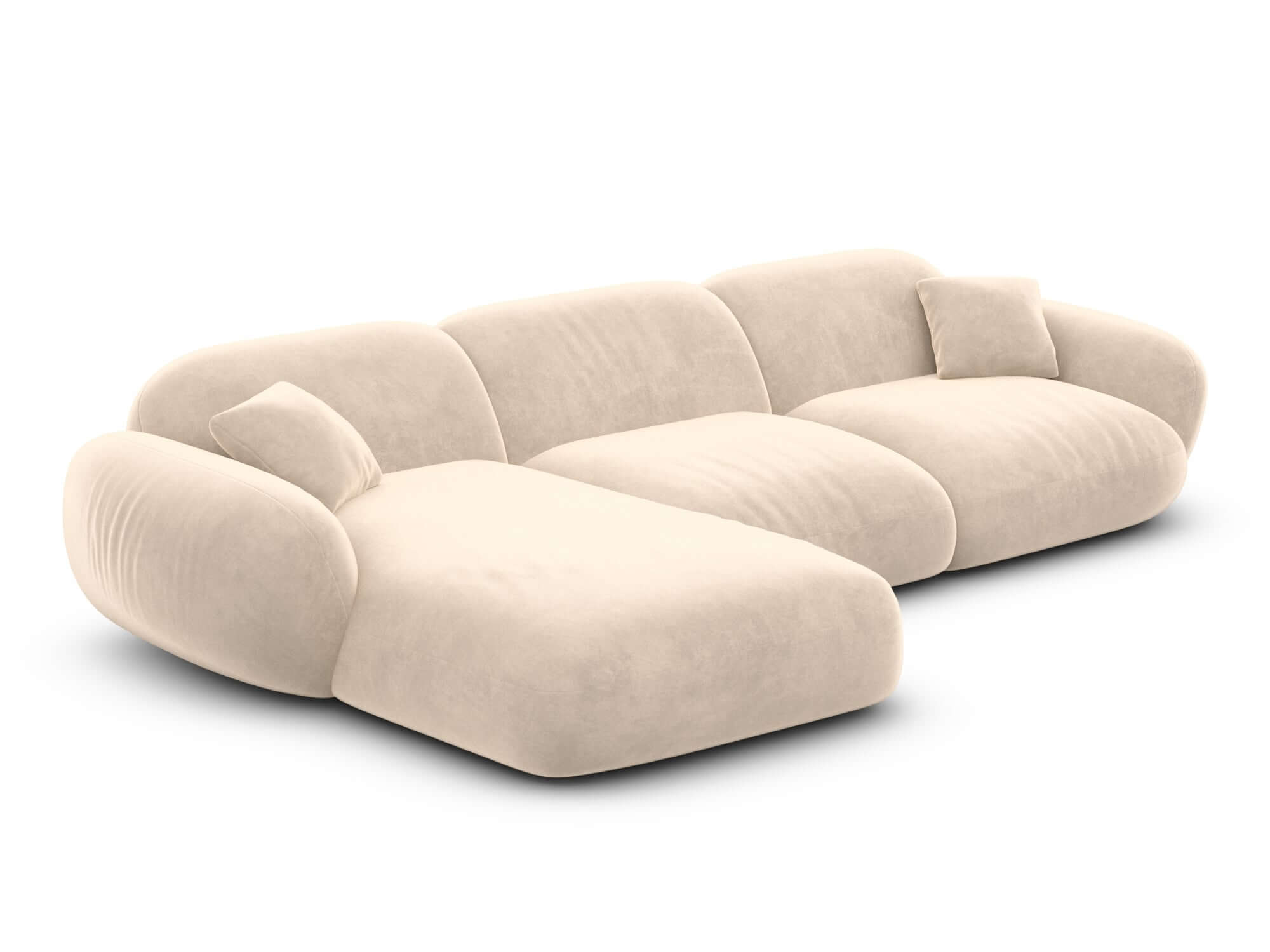 Polster Ecksofa Alcazar L Form kurz