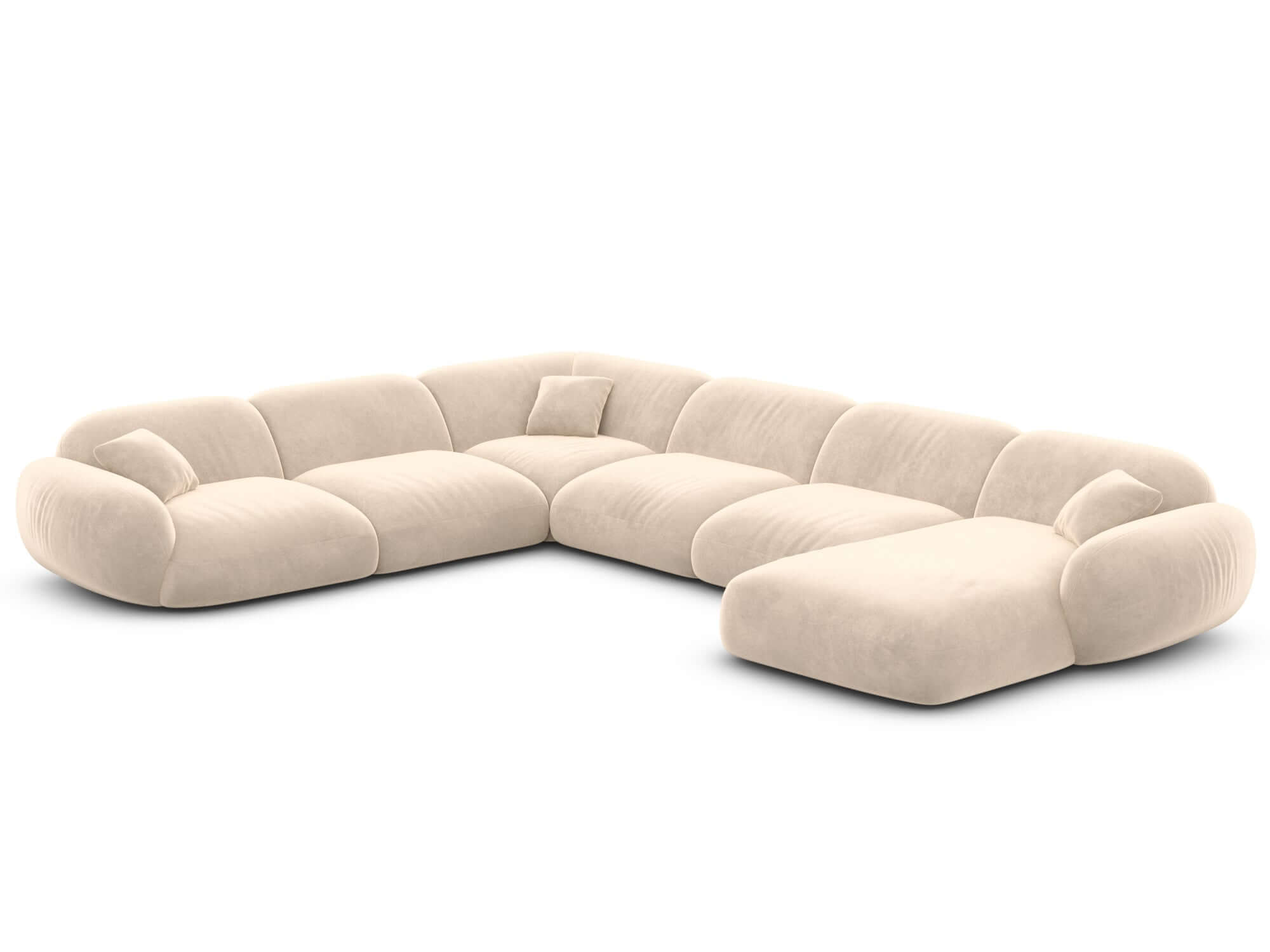 Polster Wohnlandschaft Alcazar XXL U-Form