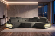 Mini Ecksofa Asti L Form Stoffsofa