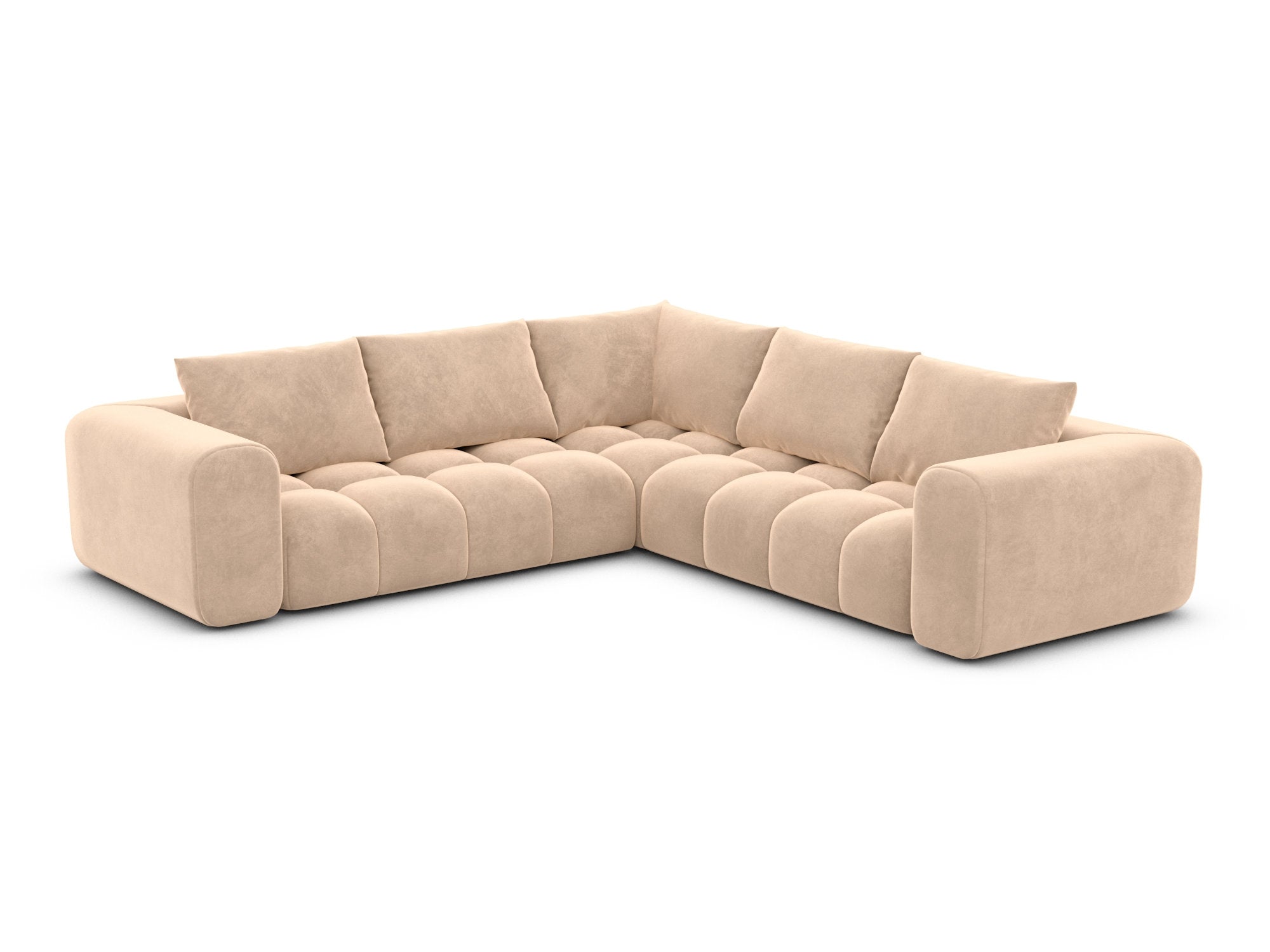 Polster Ecksofa Casaluna L Form Beige