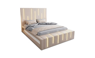Freisteller des Komplettbetts Milona in Beige-Weiß