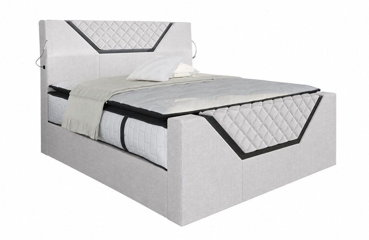Boxspringbett Nantes Stoff