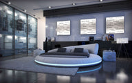 Design Rundbett Mezzo – Modernes Schlafzimmer