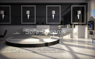Komplettbett Napoli Weiß-Schwarz – Modern für Schlafzimmer - Bild 1