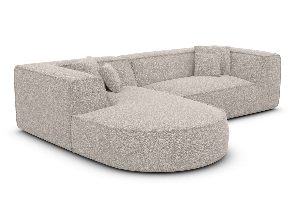 Stoff Ecksofa Monterola L-Form