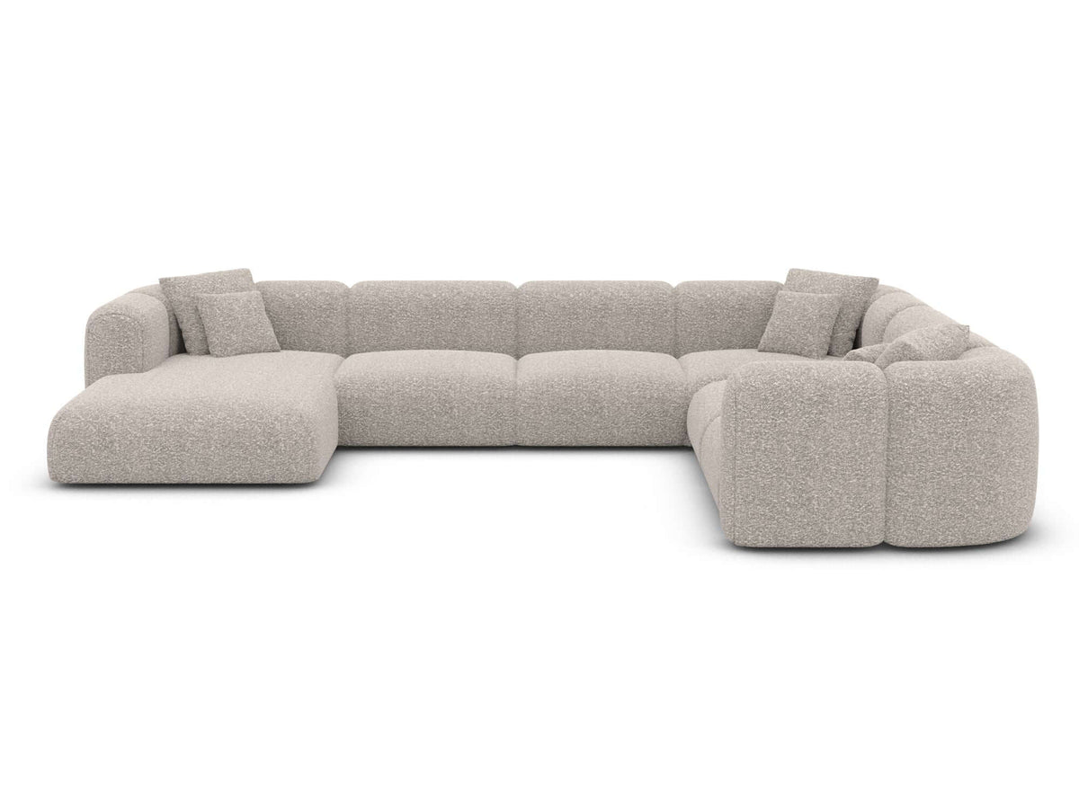 XXL Stoff Wohnlandschaft Venturia U-Form