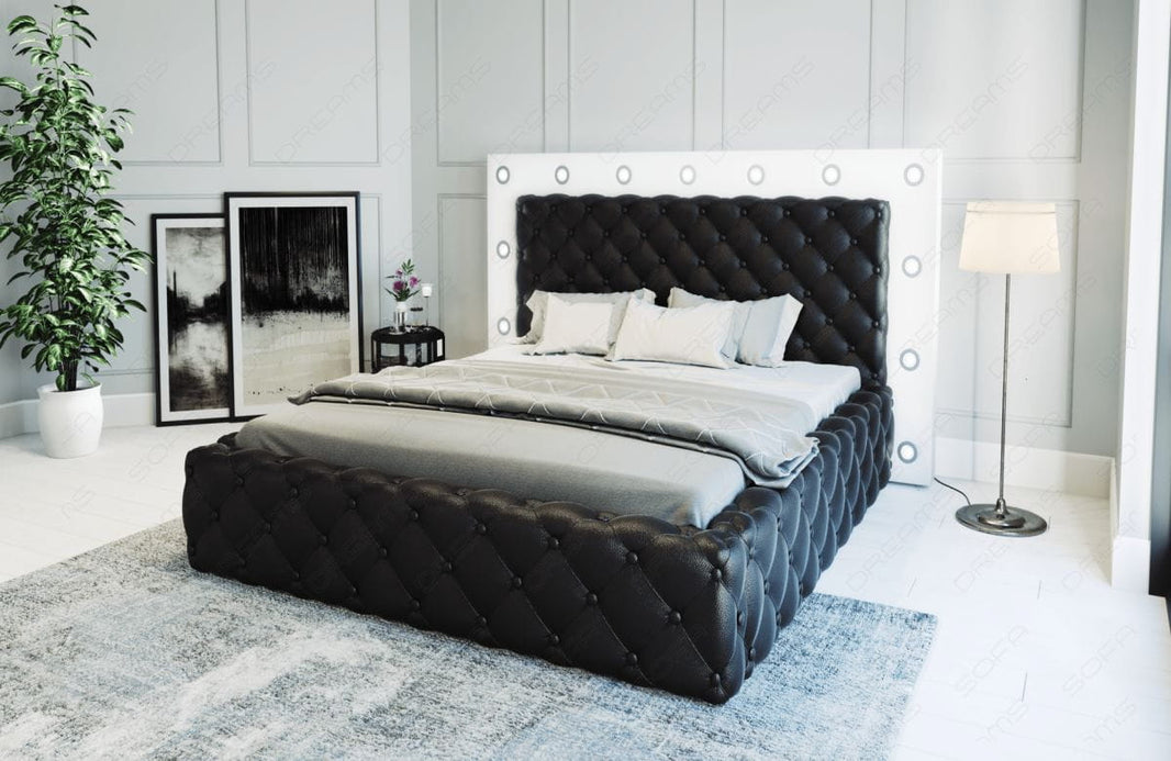 Wasserbett Alessandria mit Steppung und LED-Spots