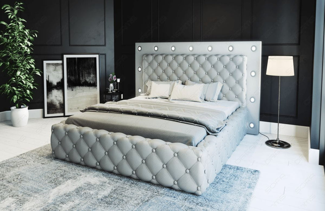 Wasserbett Alessandria mit Steppung und LED-Spots