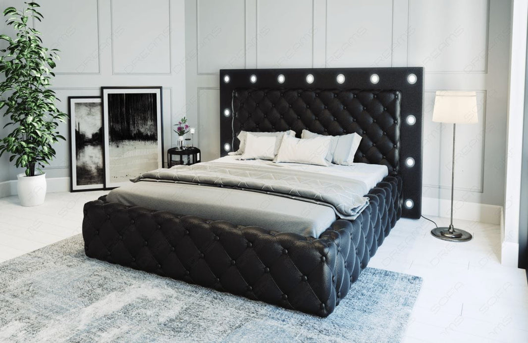 Wasserbett Alessandria mit Steppung und LED-Spots