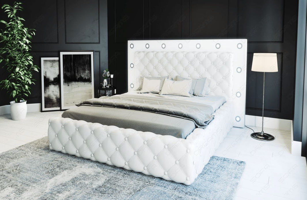 Wasserbett Alessandria mit Steppung und LED-Spots