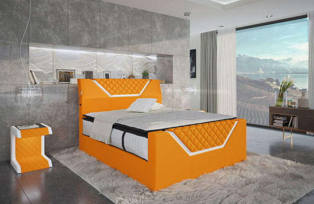 Boxspringbett Nantes Stoff