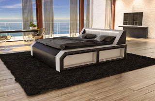 Komplettbett Matera Weiß-Schwarz – Modern und Stilvoll für Schlafzimmer - Bild 2