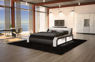 Komplettbett Matera Weiß-Schwarz – Modern und Stilvoll für Schlafzimmer - Bild 3