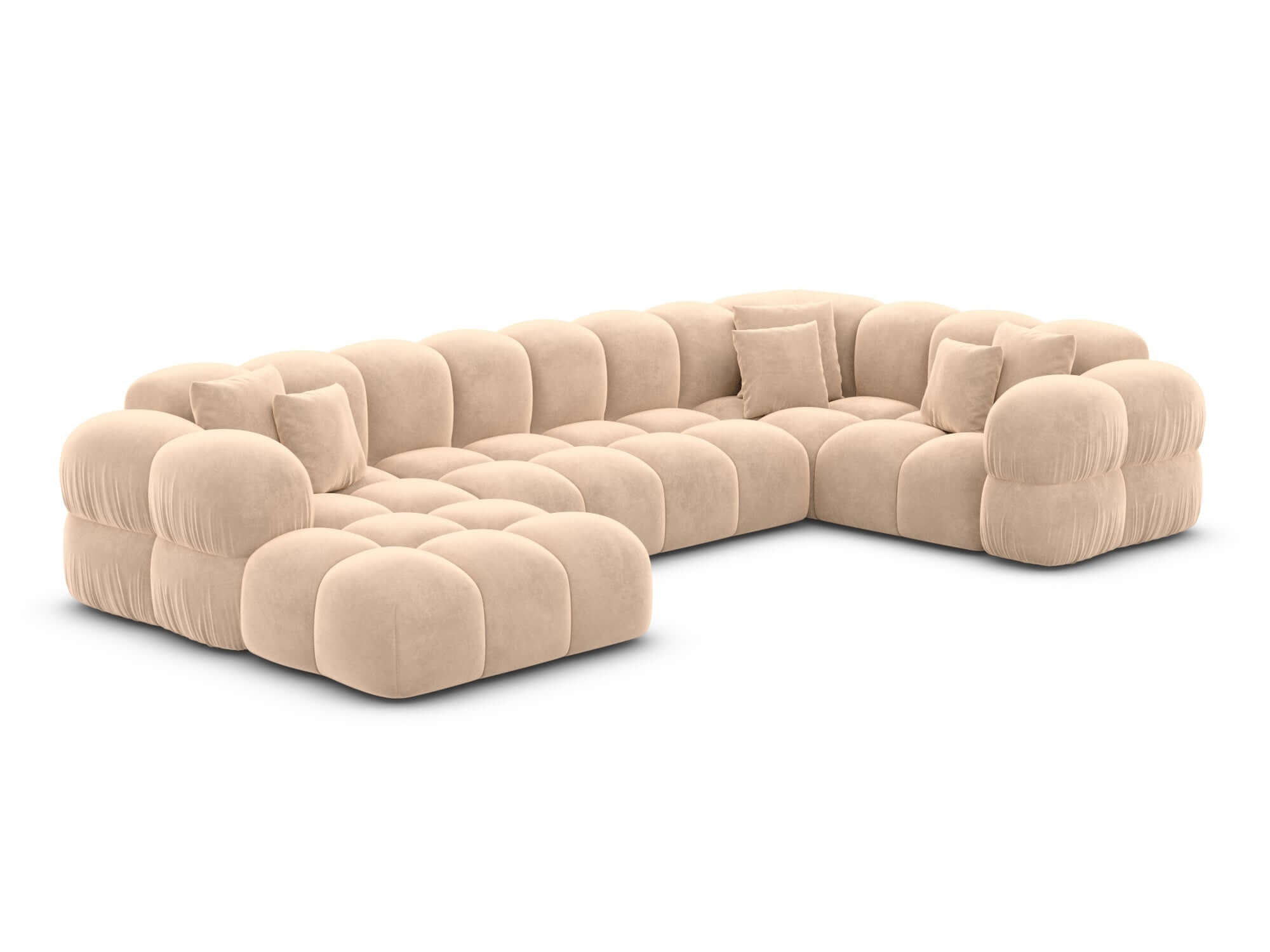 Polster Wohnlandschaft Monteverde XL U-Form Beige