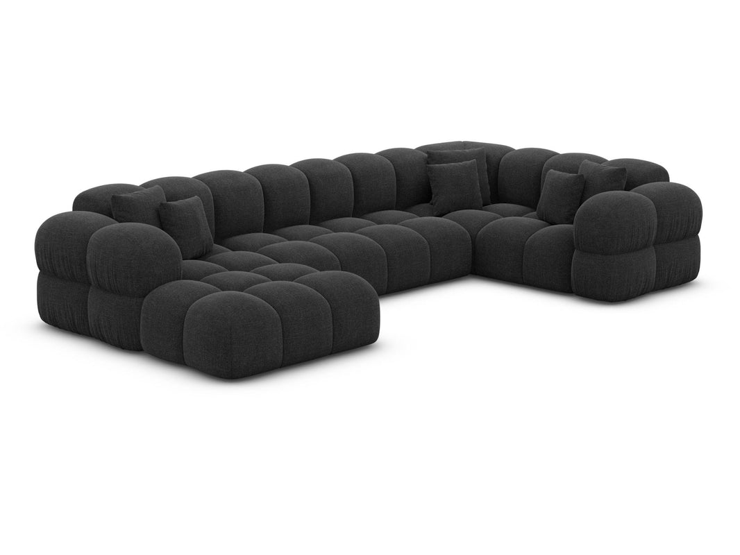 XL Wohnlandschaft Monteverde U-Form aus Stoff