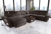 XXL Wohnlandschaft Catania Stoffsofa