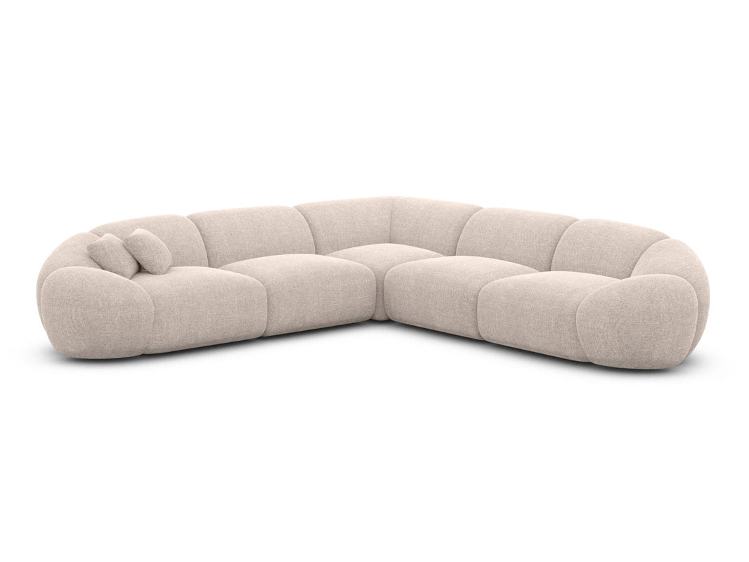 Ecksofa Solverde L-Form aus Stoff