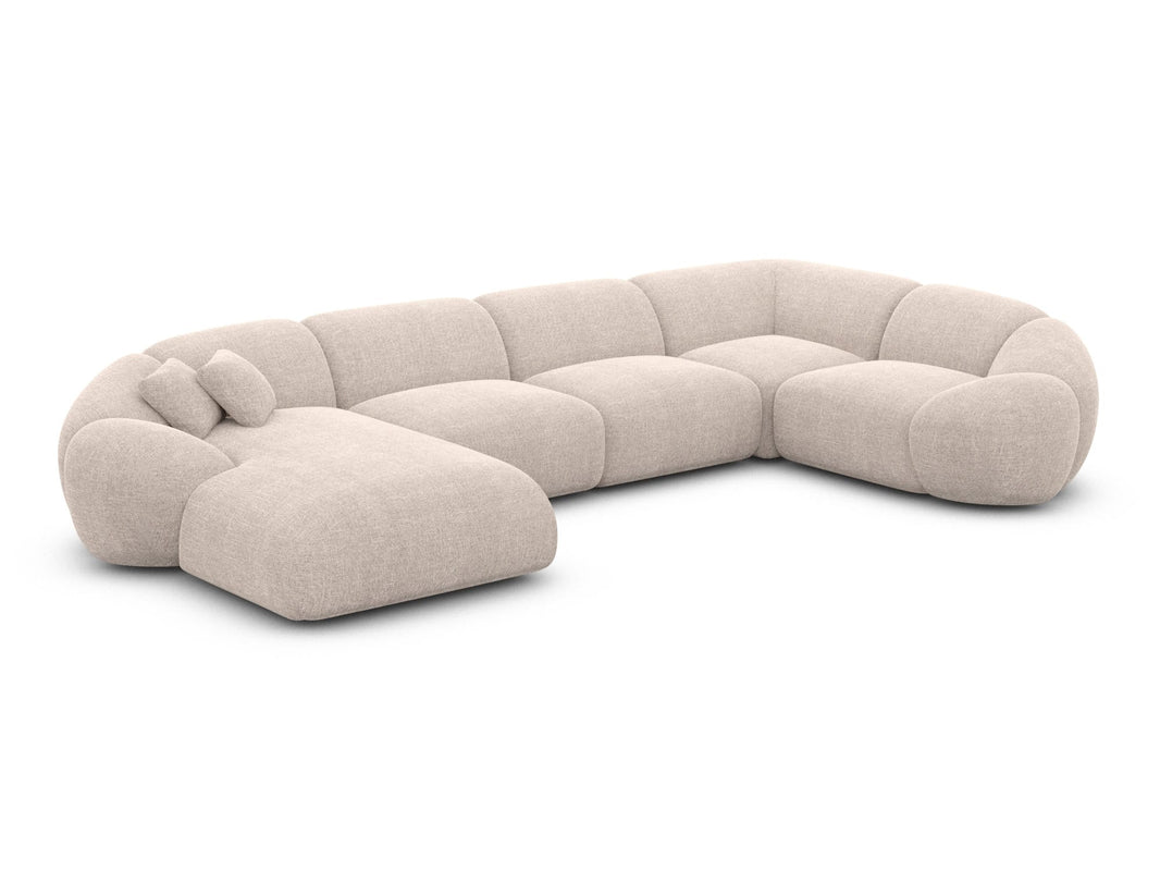 Wohnlandschaft Solverde XL U-Form in Stoff