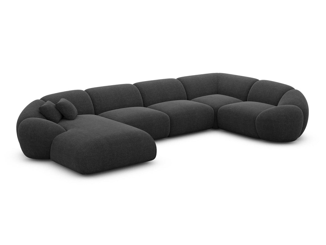 Wohnlandschaft Solverde XL U-Form in Stoff