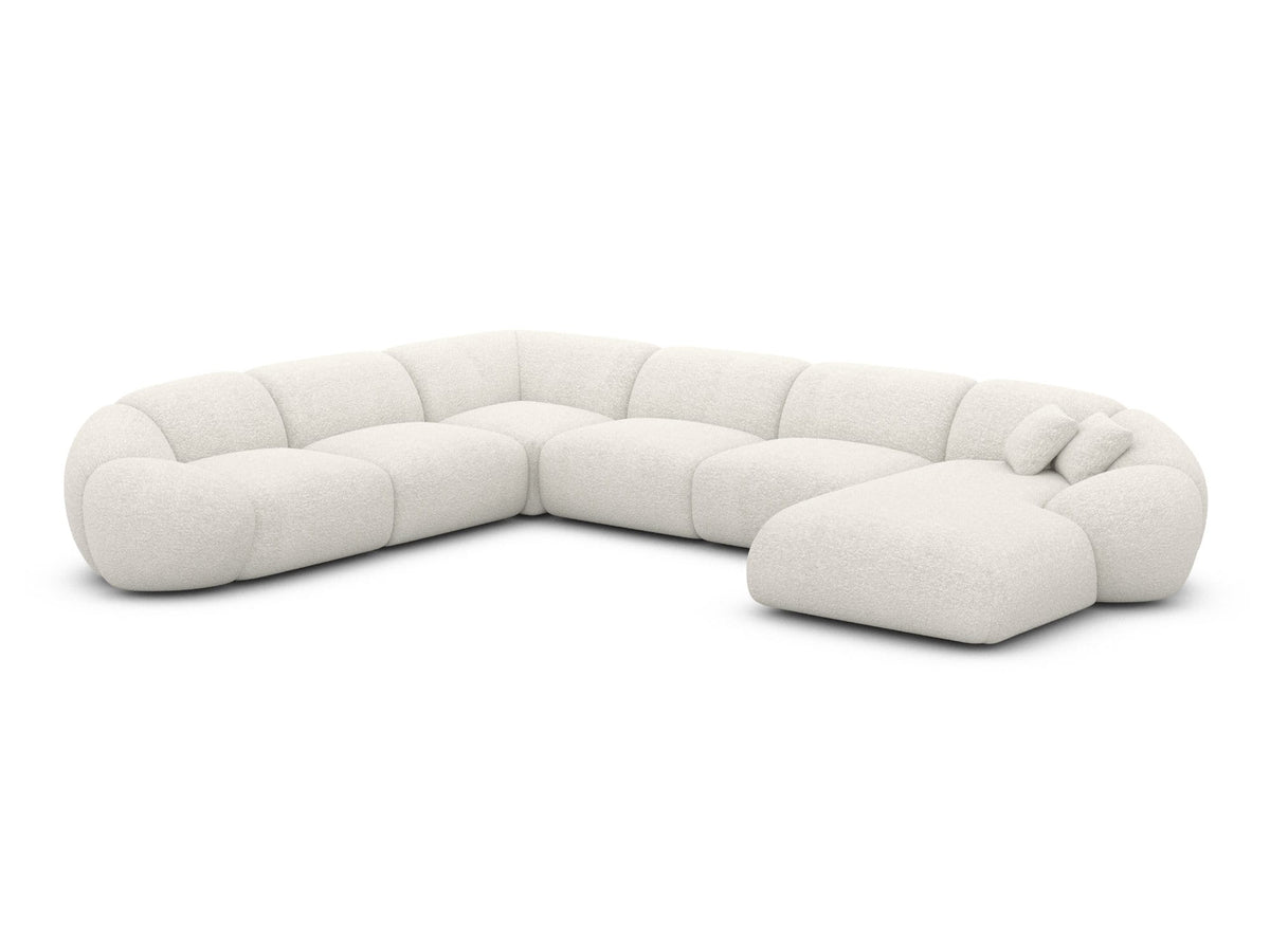 XXL Wohnlandschaft Solverde U-Form aus Stoff
