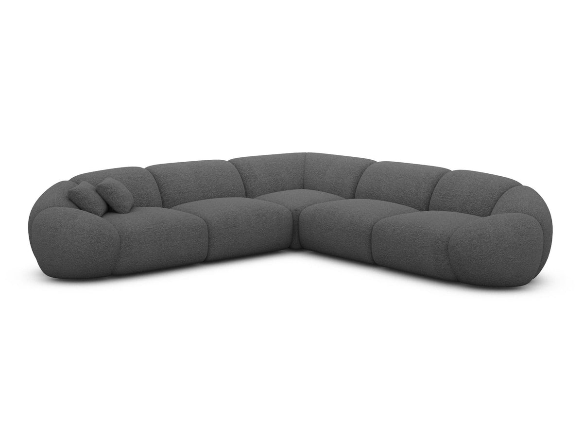 Ecksofa Solverde L-Form aus Stoff